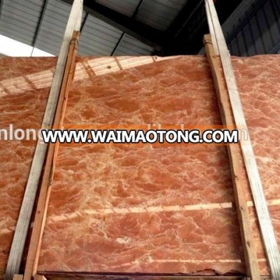 Chinese high quality Orange Red Marble for interior and outdoor wall floor tiles