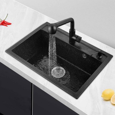 Composite granite stone kitchen sink