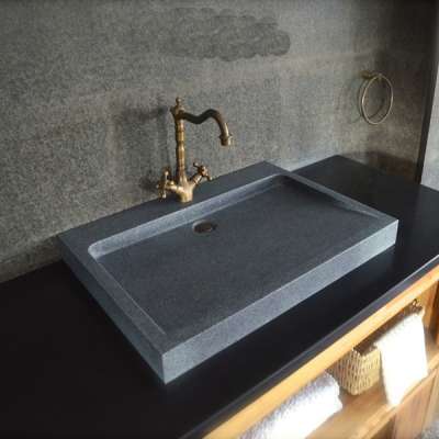 Cheap Price Natural Marble Cream Basin, Easy Sell Items Natural Stone Bathroom sinken/